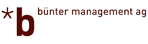 Logo-only Bünter Management AG